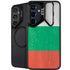 Bulgarian Flag Distressed Galaxy S24 FE Kickstand Case